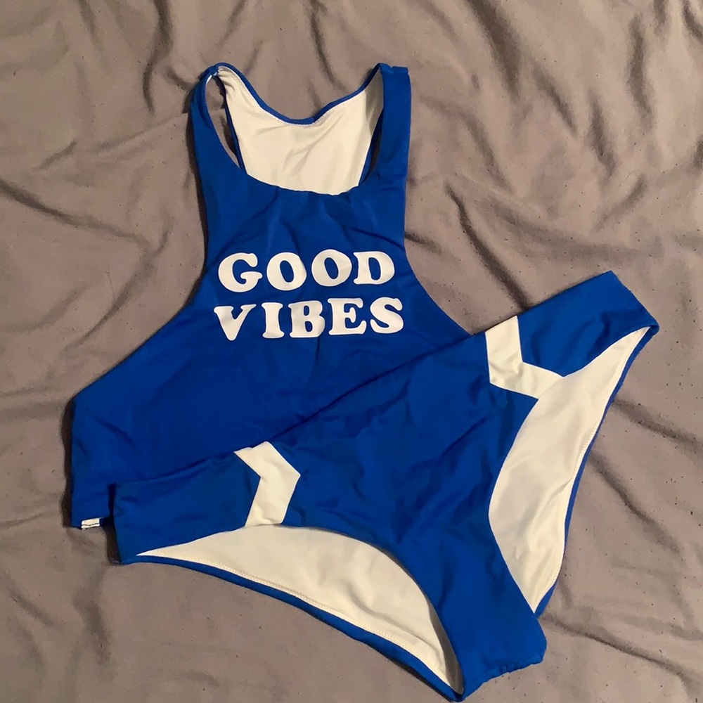 Victoria’s Secret PINK Good Vibes bathing suit